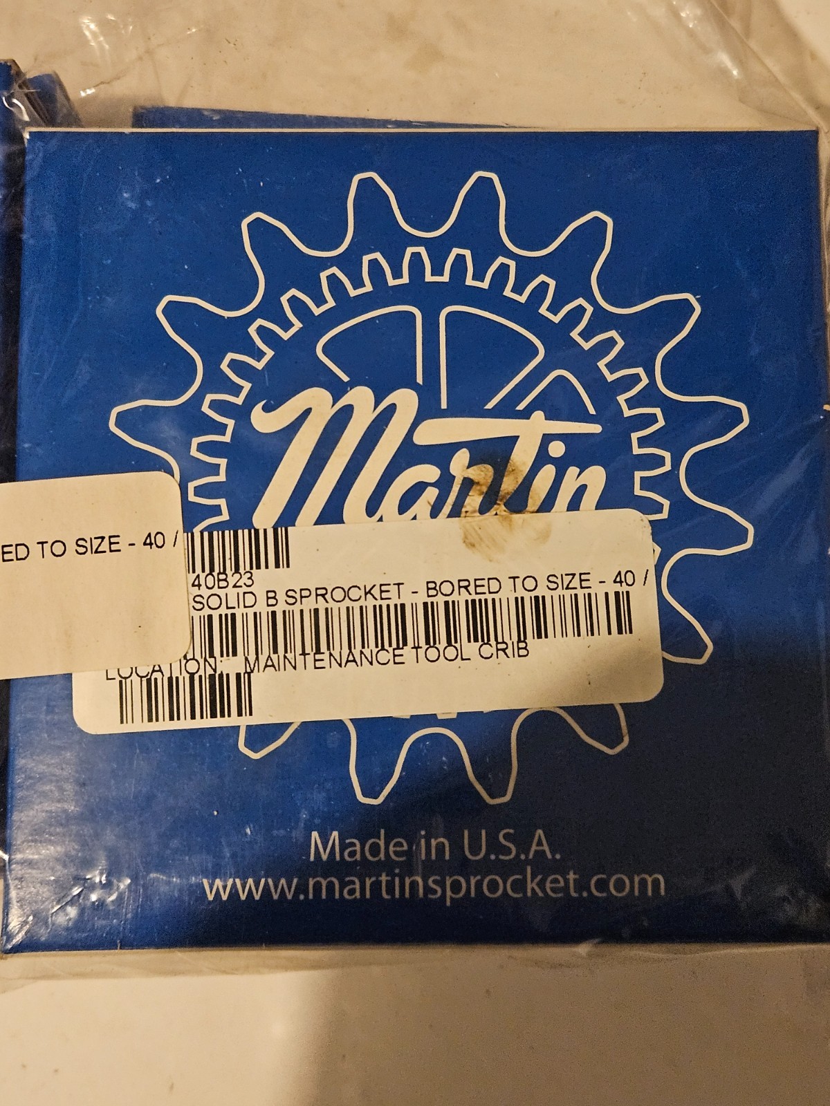 New in Box - MARTIN SPROCKET & GEAR INC 40B23 / 40B23