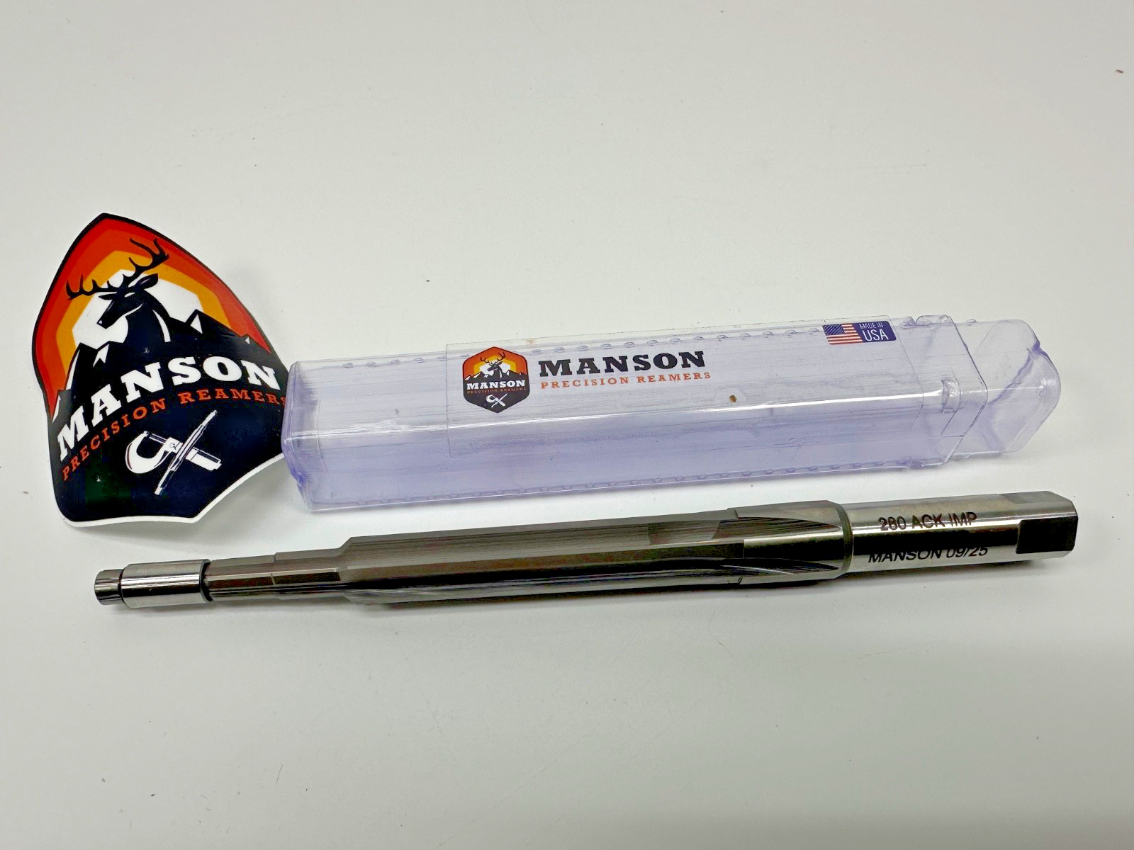 Manson Precision 280 Ackley Improved Chamber Reamers Live Pilot Finisher