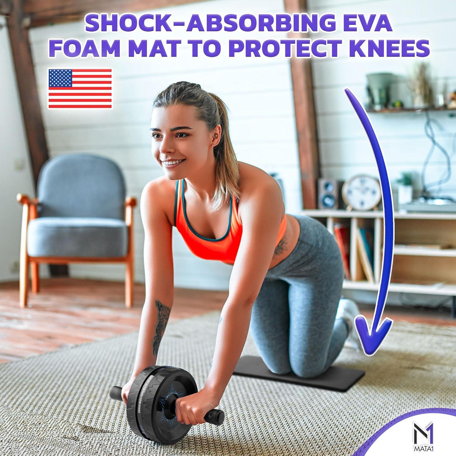Ab Roller Wheel, Abs Workout Machine, Perfect For Core And Abdominal Strength