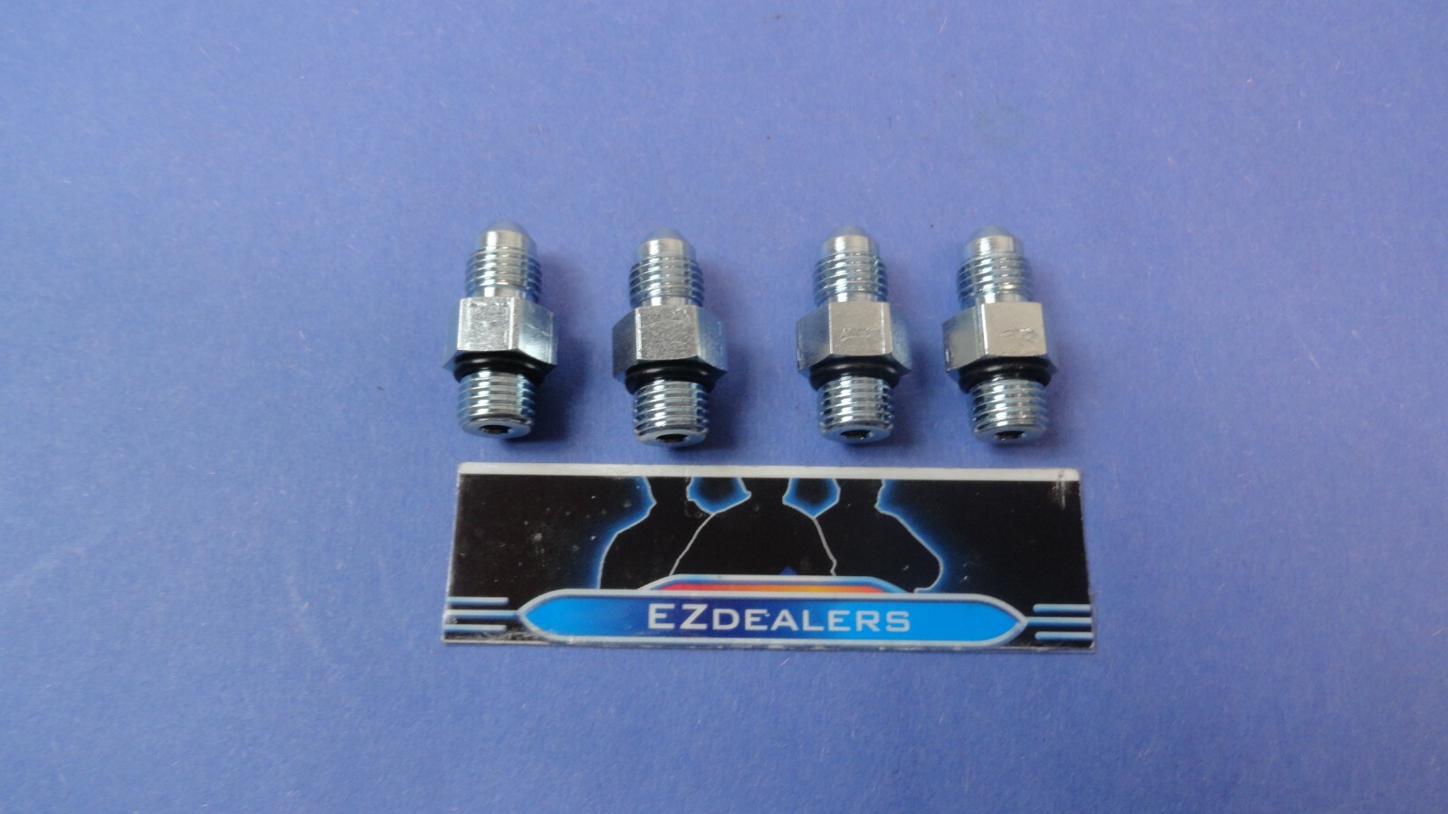 Gm Brake Caliper Fittings 7/16-20 x -4AN Str.,Chevy GM caliper,Hot Rod,Rat Rod