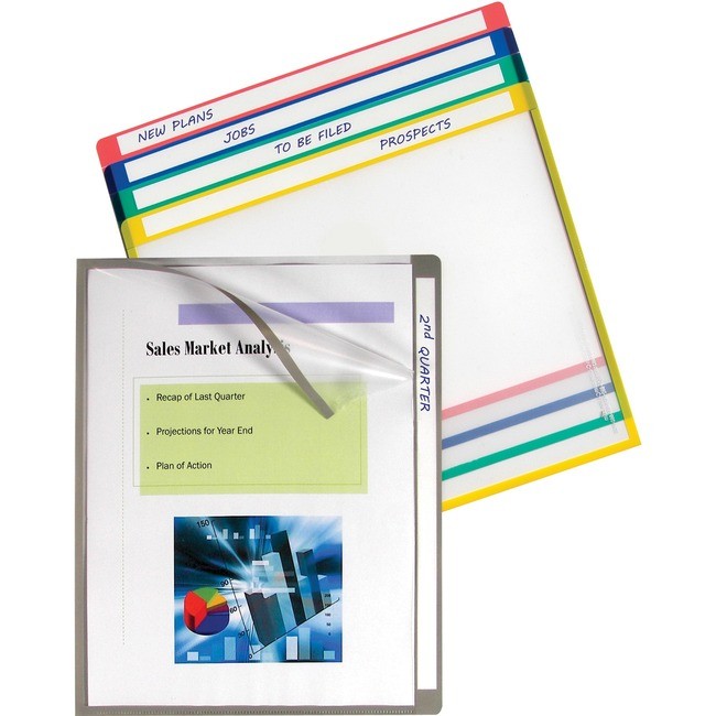 C-Line CLI62160 Project Folder Assorted 100 Sheet Capacity