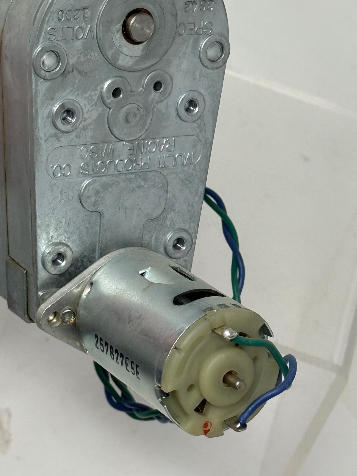 NOS Pixie Prize GONDOLA Motor assembly - part # PP2008X