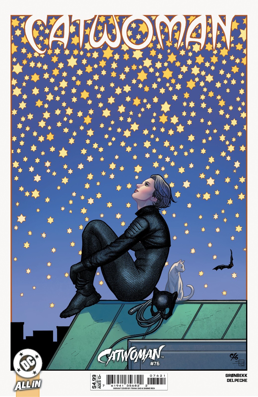 CATWOMAN #76 CVR B FRANK CHO CARD STOCK VARIANT (DC COMICS 2025)