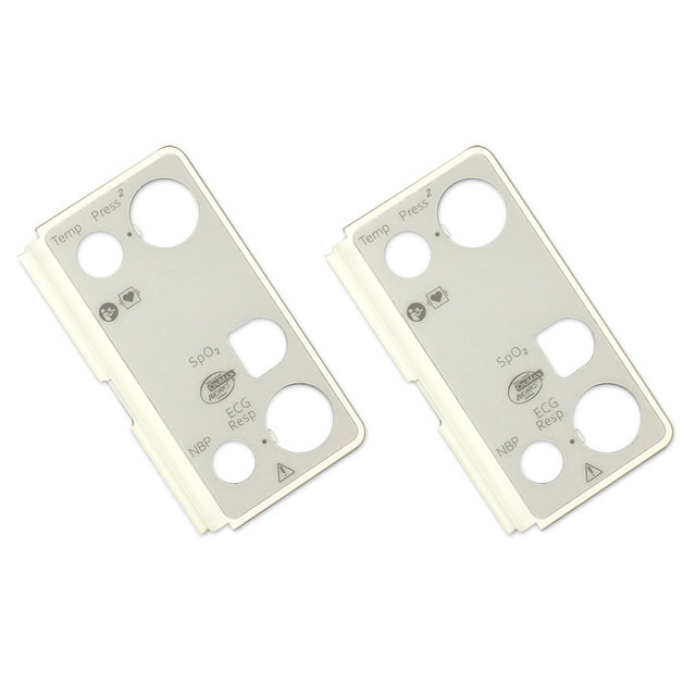 2 Front Bezel compatible with Philips X3 Texture Temp/IBP/Oximax SPO2/ECG Resp