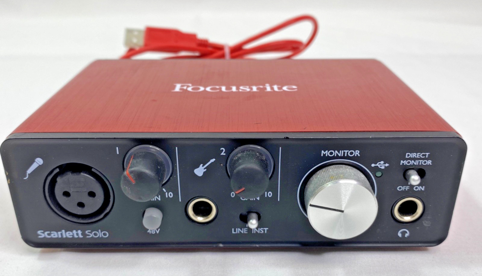 Focusrite Scarlett Solo (2nd Gen) USB Audio Interface FFFA001149-03