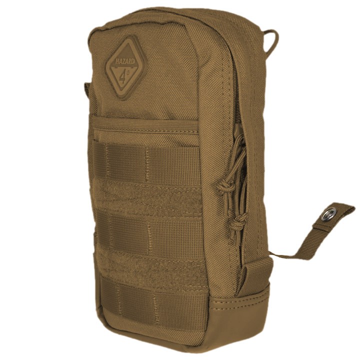 Hazard 4 Broadside Pouch Molle Modular Zip Pouch Airsoft Cordura Case Bag Coyote