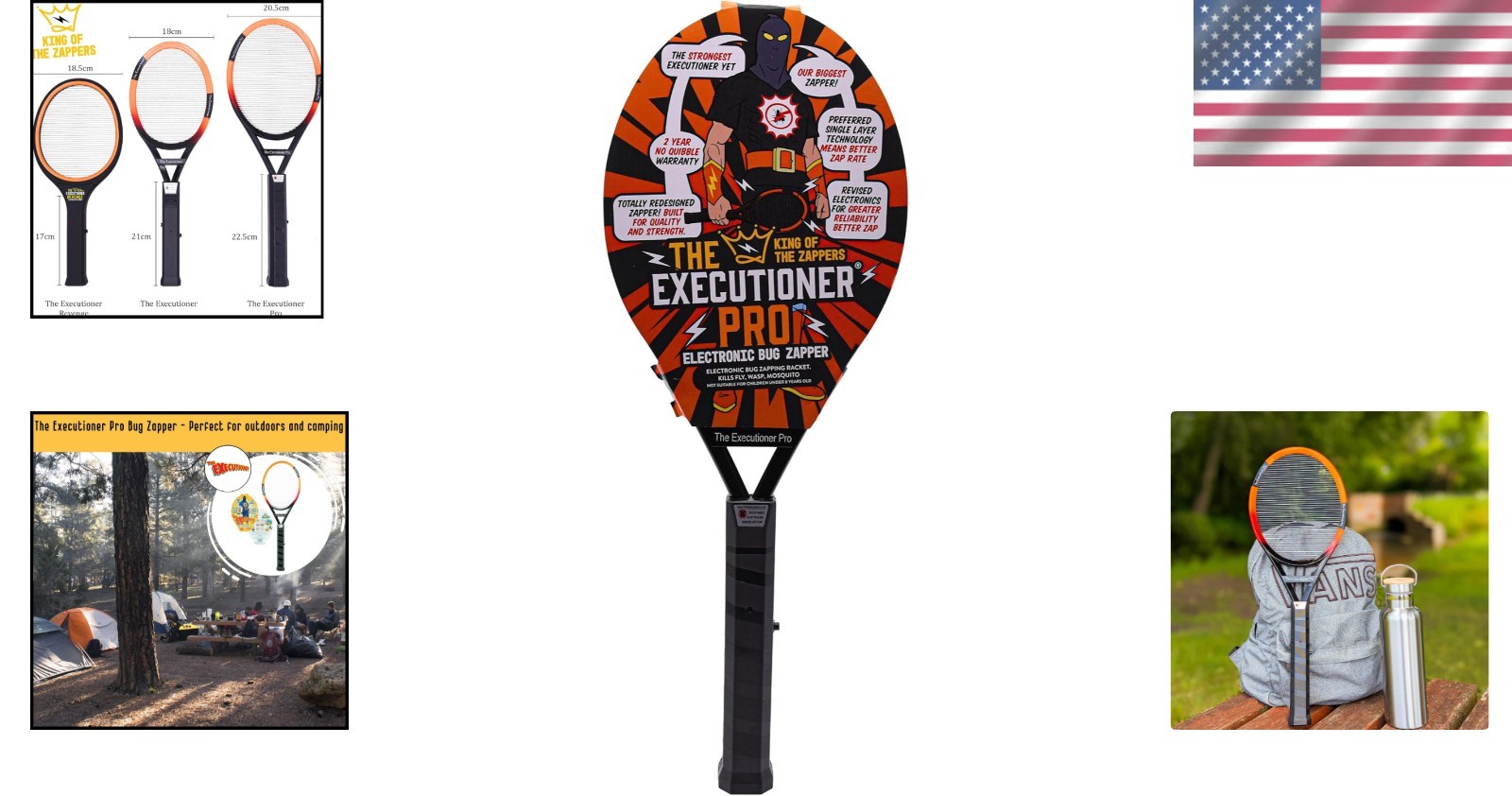 Lightweight Electric Fly Swatter & Zapper for Effective Outdoor Bug Control