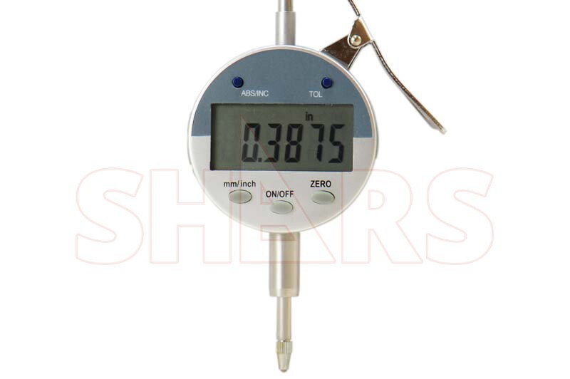Shars 1" .0005" Electronic Digital Indicator with Lifting Level New S]