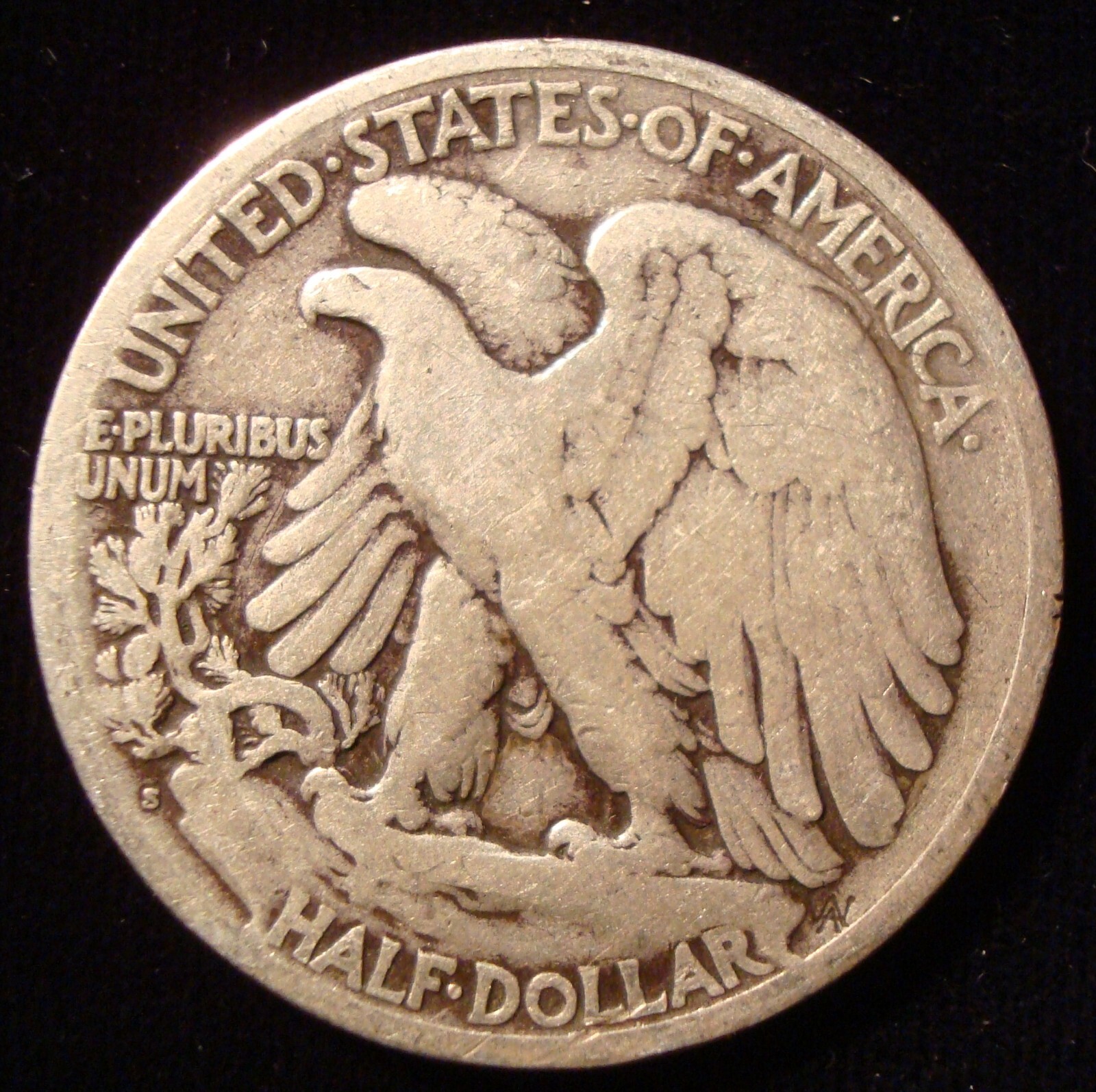 1921-S Walking Liberty Half dollar