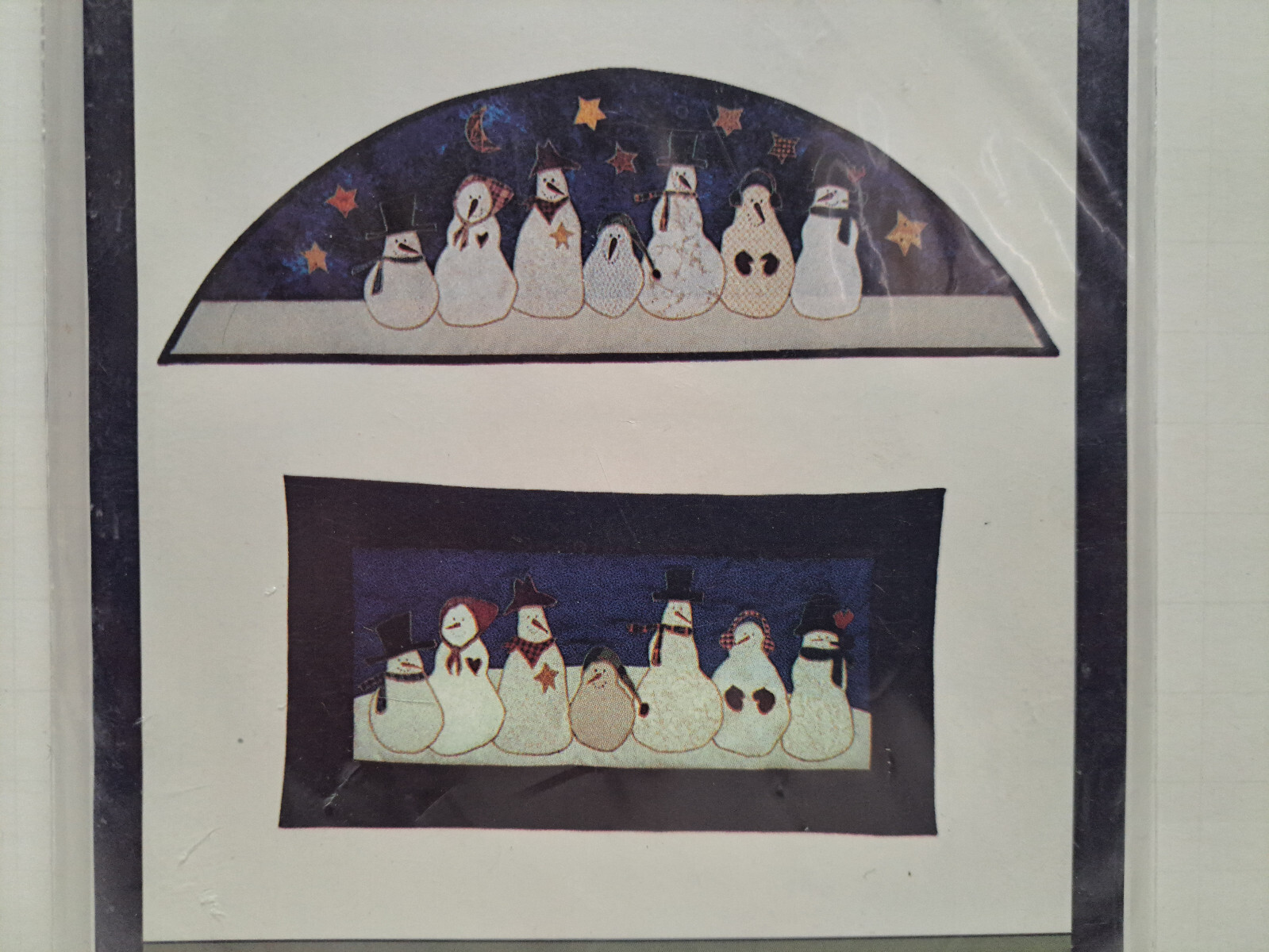 Little Country Quilts Pattern - Snowmen Family (Wallhanging Quilts) #401