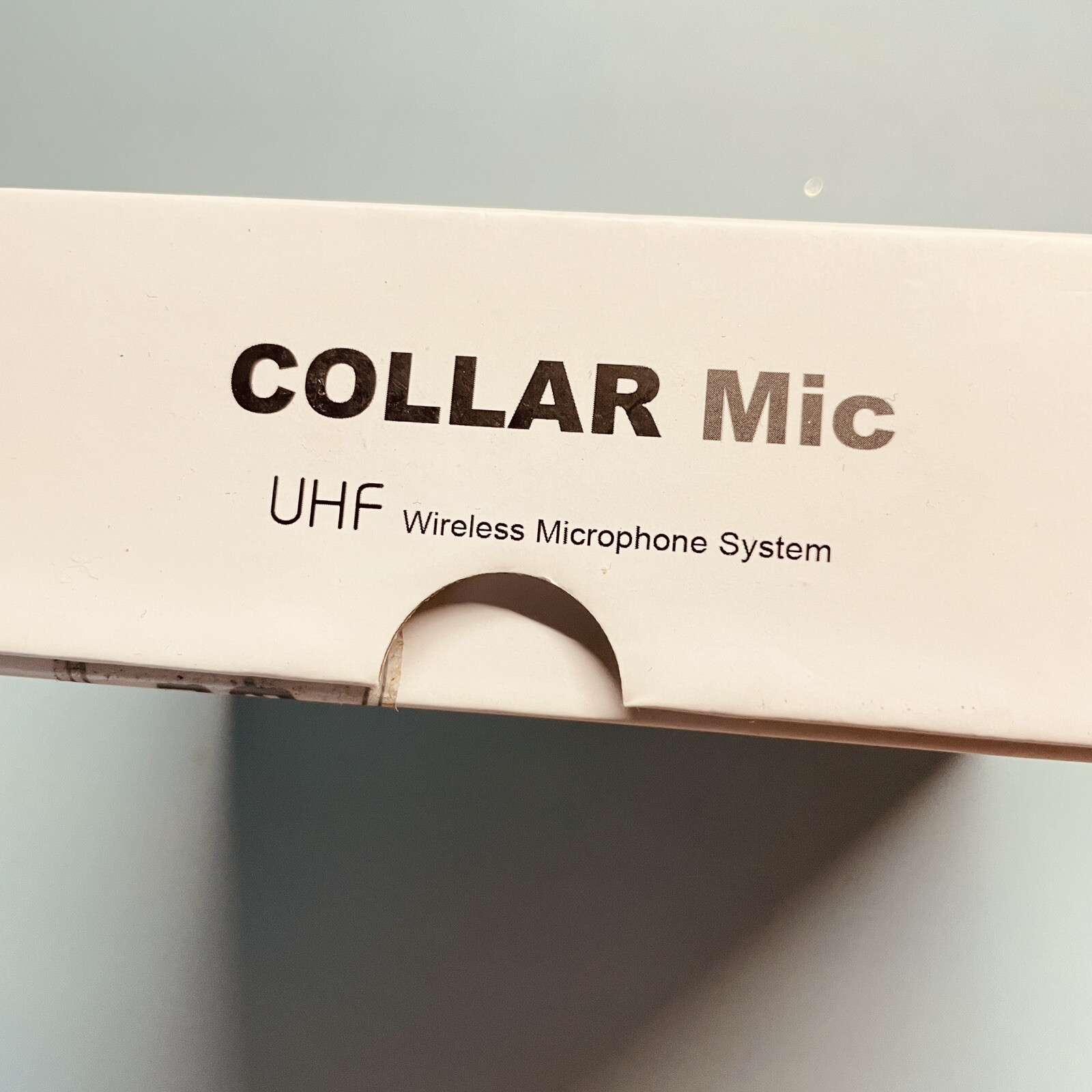 UHF Lavaliar Wireless Collar Mini Microphone System Vlog Interview