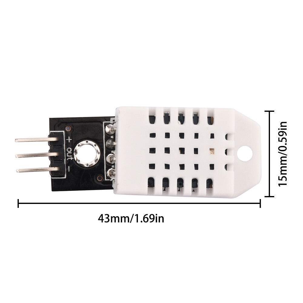 DHT22 / AM2302 Digital Temperature and Humidity Sensor Module with Cable -40~80℃