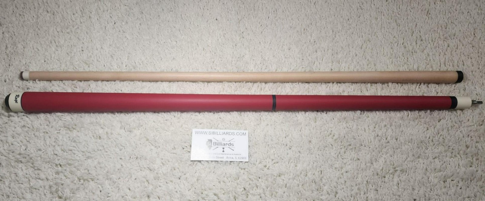 New Rage - RGJBHH-R - Heavy Hitter RED Break/Jump 25oz cue - 14mm Shaft
