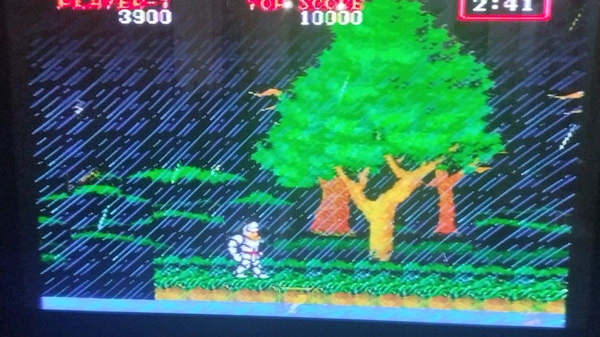 SEGA Mega Drive Console NTSC-J Model 1 16-BIT Ghouls'n Ghosts Bundle Tested Japa