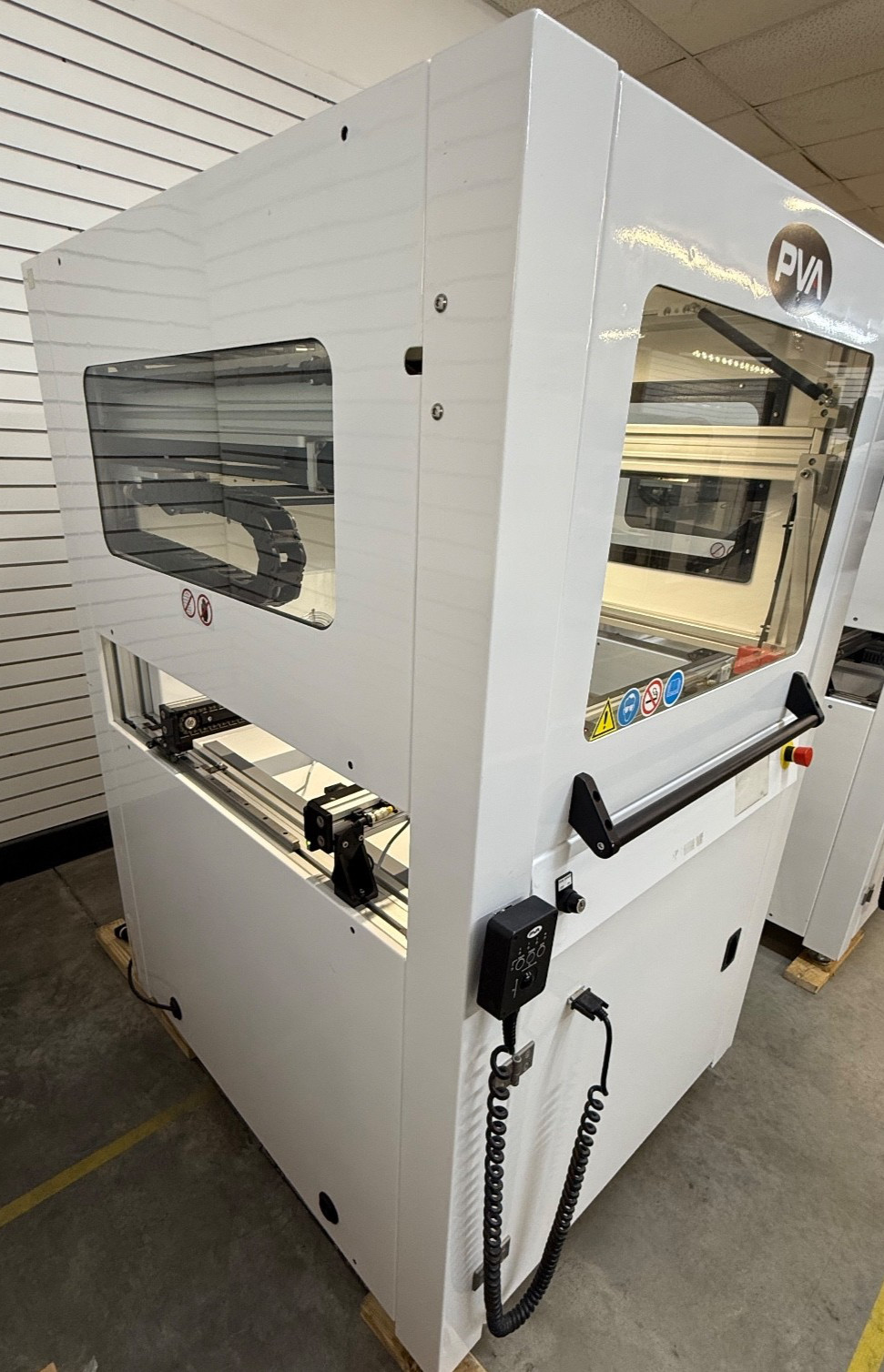 PVA (PVA 6000) inline conformal coating / dispensing machine