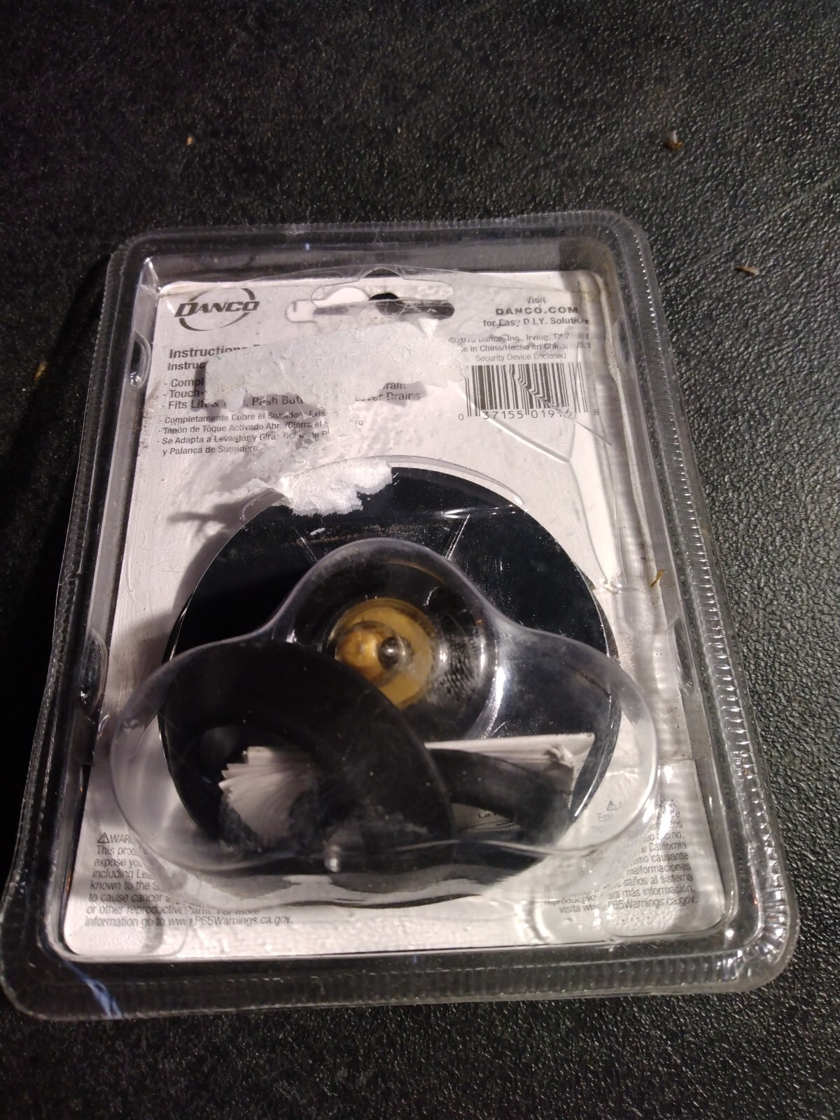 Danco 3 in. Polished Metal Drain Cover