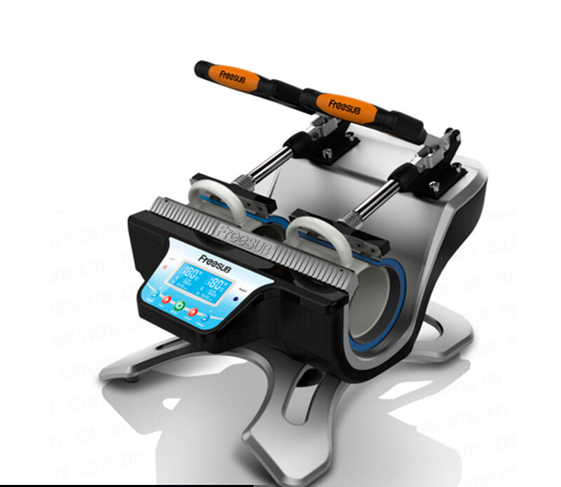 Mug Stamping Machine Sublimation Heat Press Machine Double Station Cup Embossor