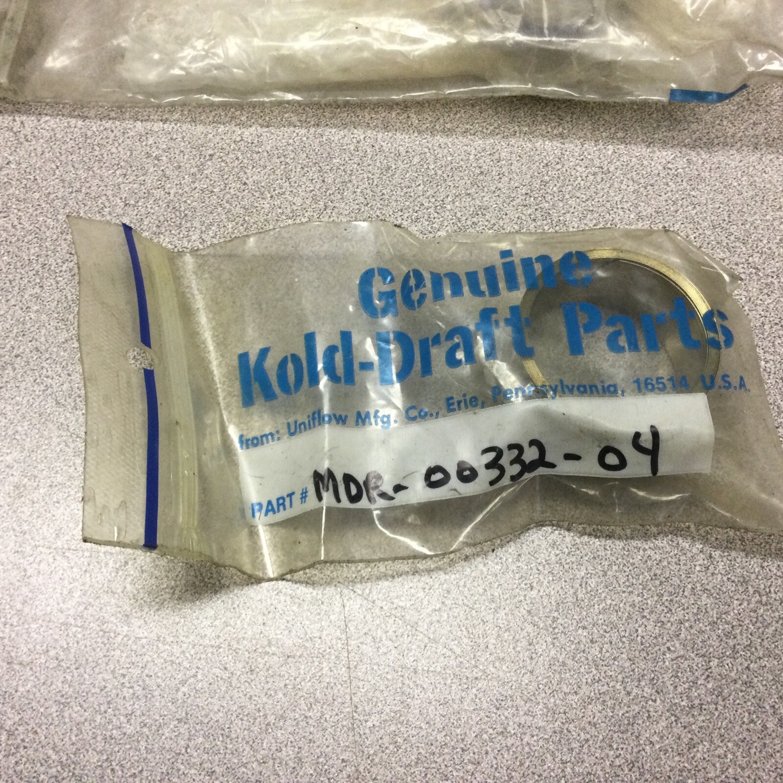 Kold Draft Flake Ice Machine Parts