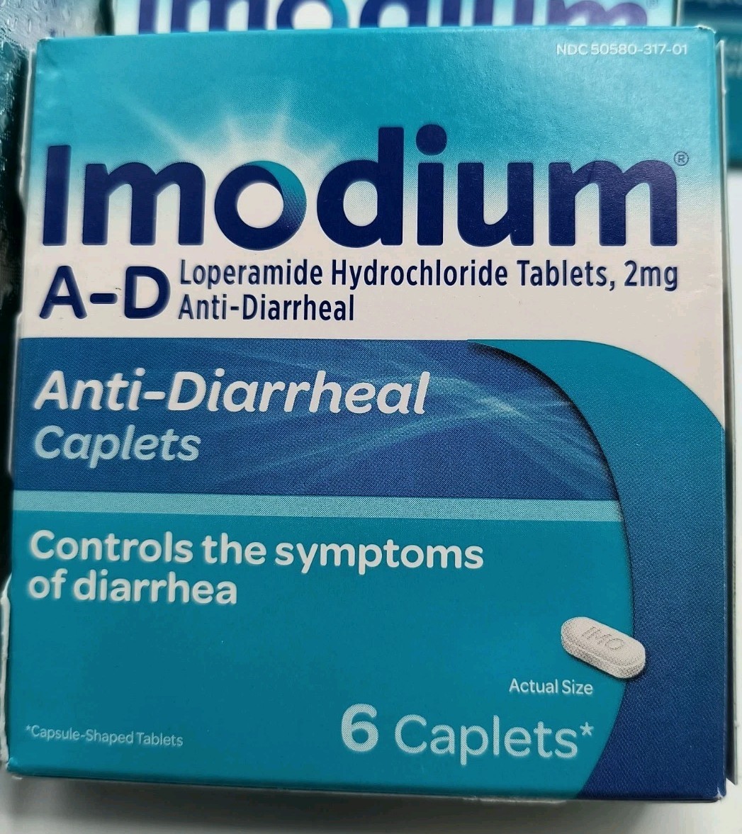IMODIUM A-D Anti-Diarrheal 2mg 24CT - Exp Jan27+ Sealed