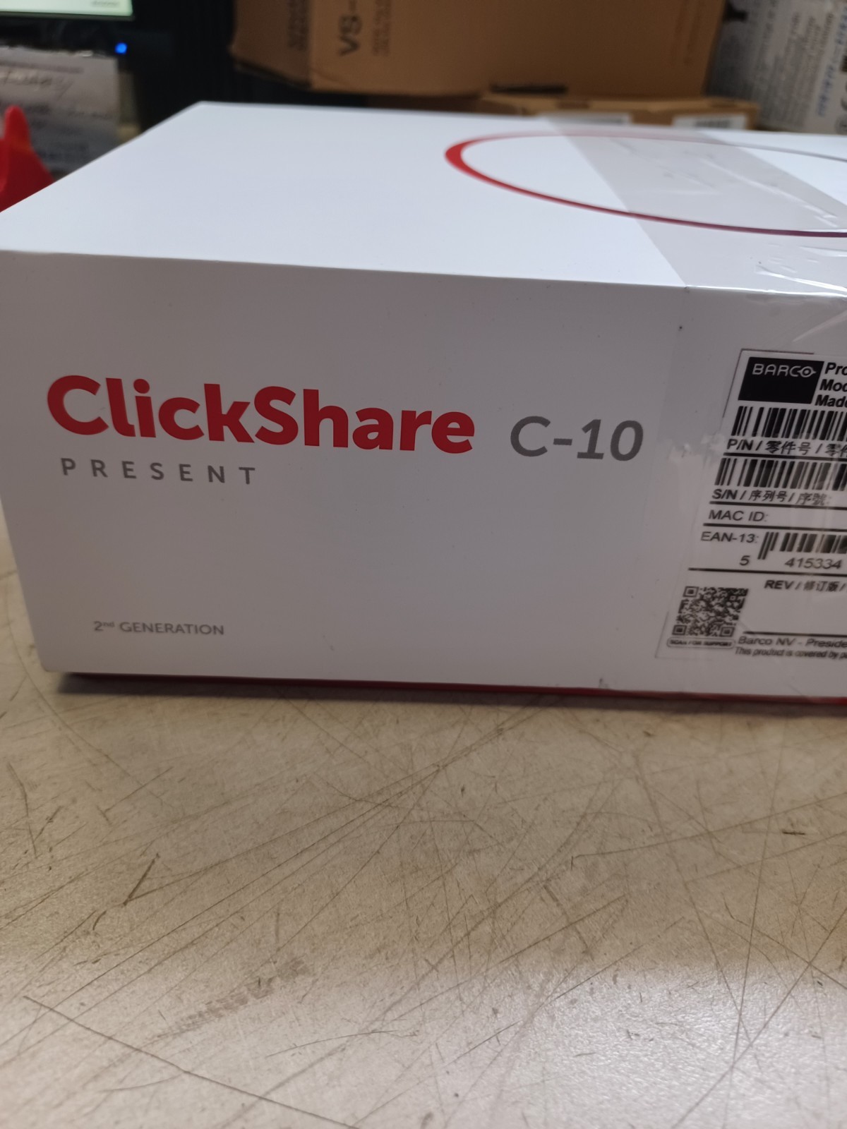 Barco C3010S 2nd Gen ClickShare Wireless Presentation System R9861611USB1
