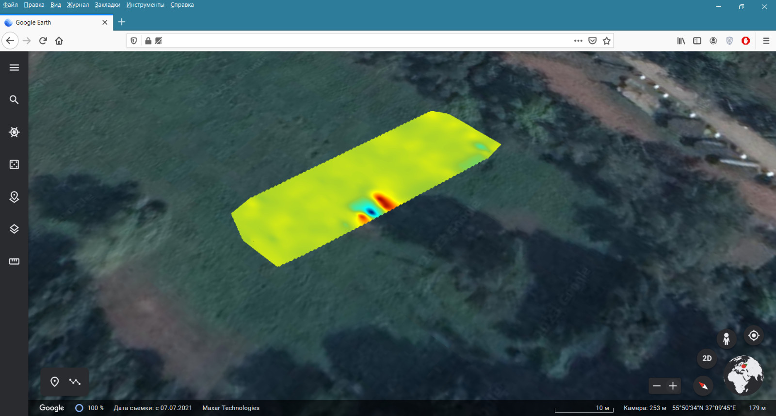 TRITON UAV multisensor magnetic field mapping system RTK, obstacle avoidance