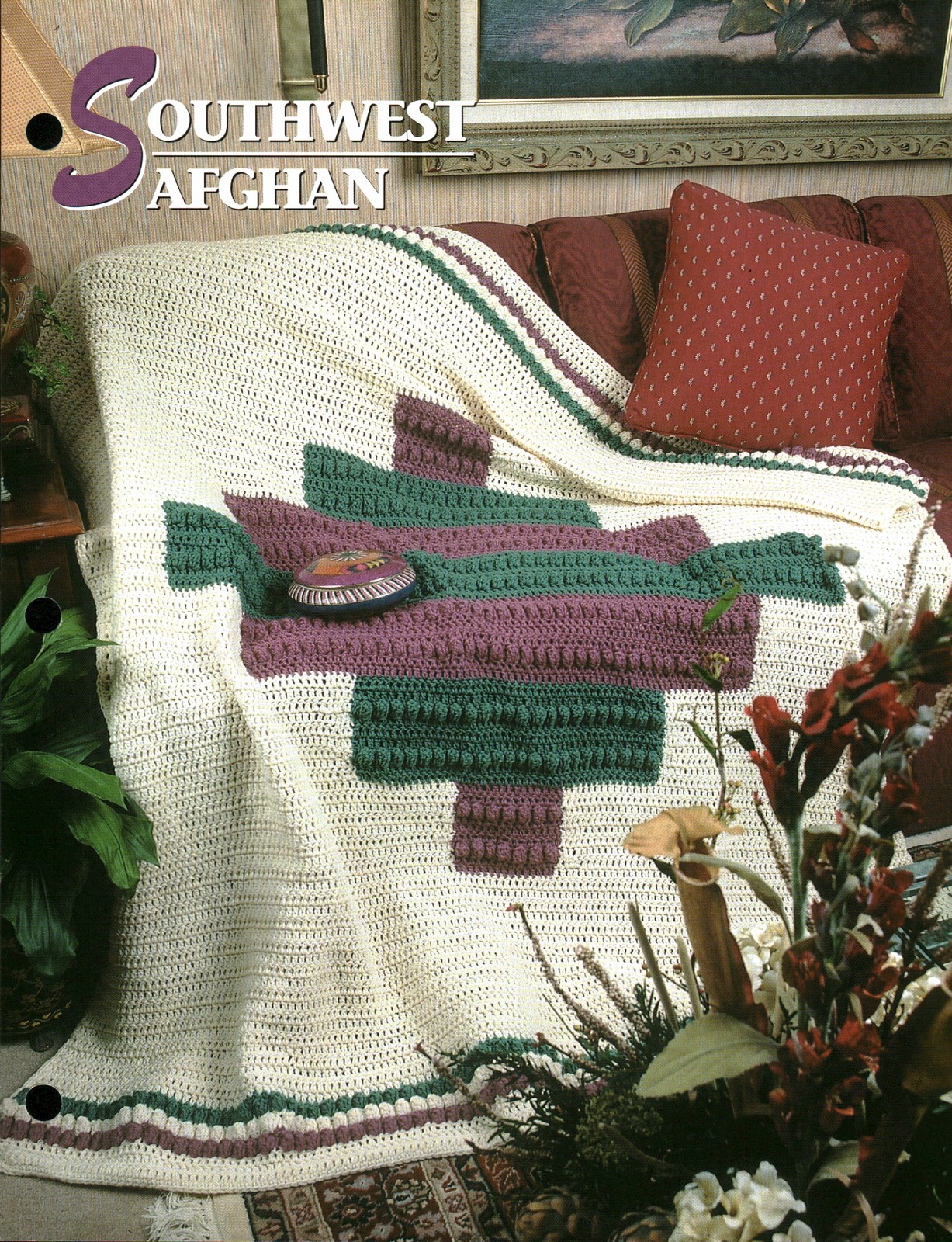 Southwest Afghan | Annie's Crochet Quilt Afghan Club QAC353-05