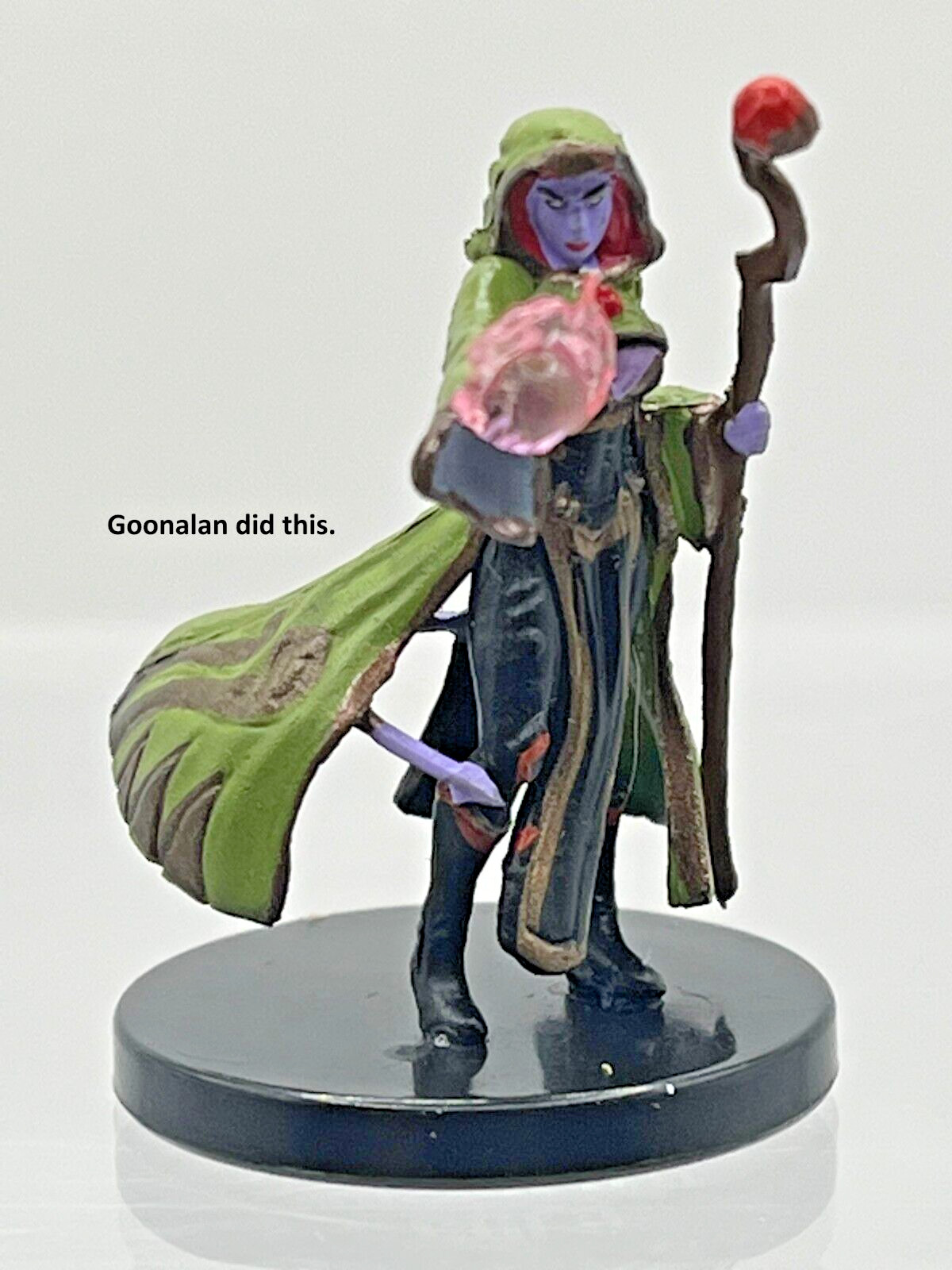 D&D Pathfinder Mini City Lost Omens 15 Tiefling Hellspawn Adept UC