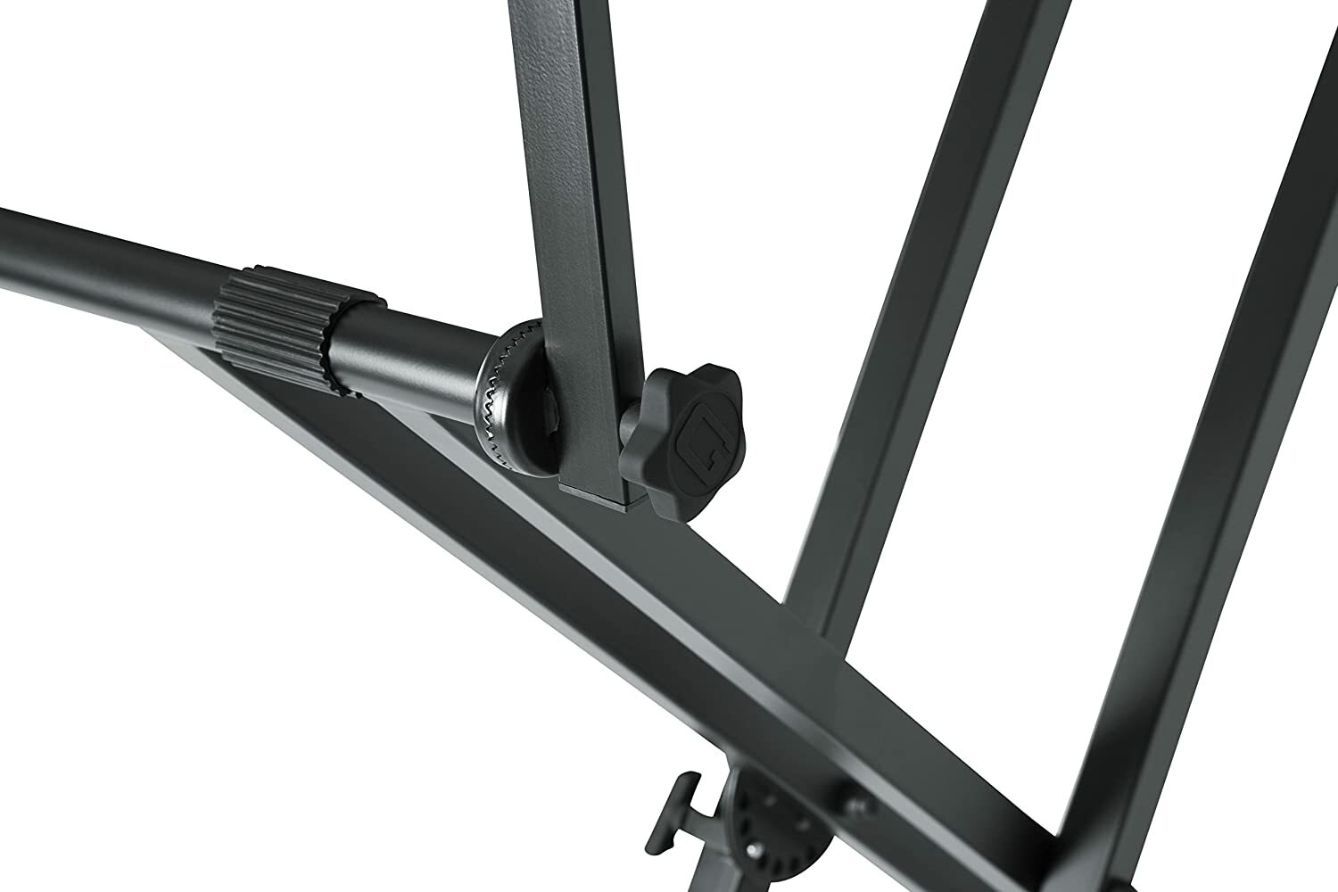 Gator Frameworks Deluxe Two Tier X-Style Keyboard Stand with Adjustable Height