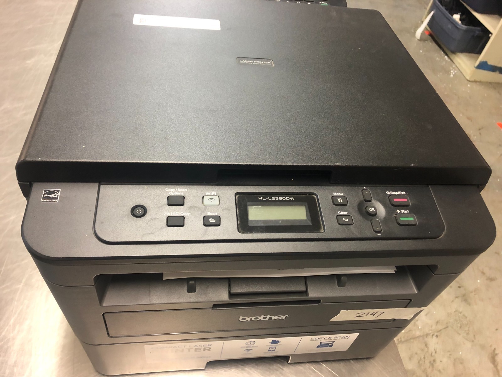 Brother HL-L2390DW Laser Duplex Wireless Printer L2390 11k pages!