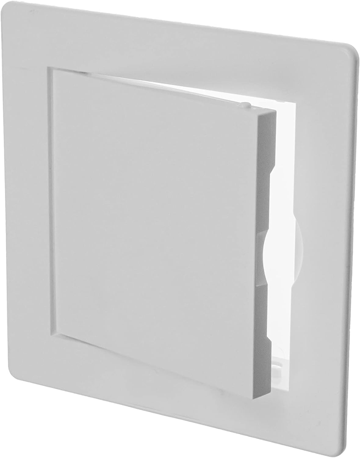 4" x 4" White Plastic Access Panel. Service Shaft Door Panel. Plumbing, Elect...
