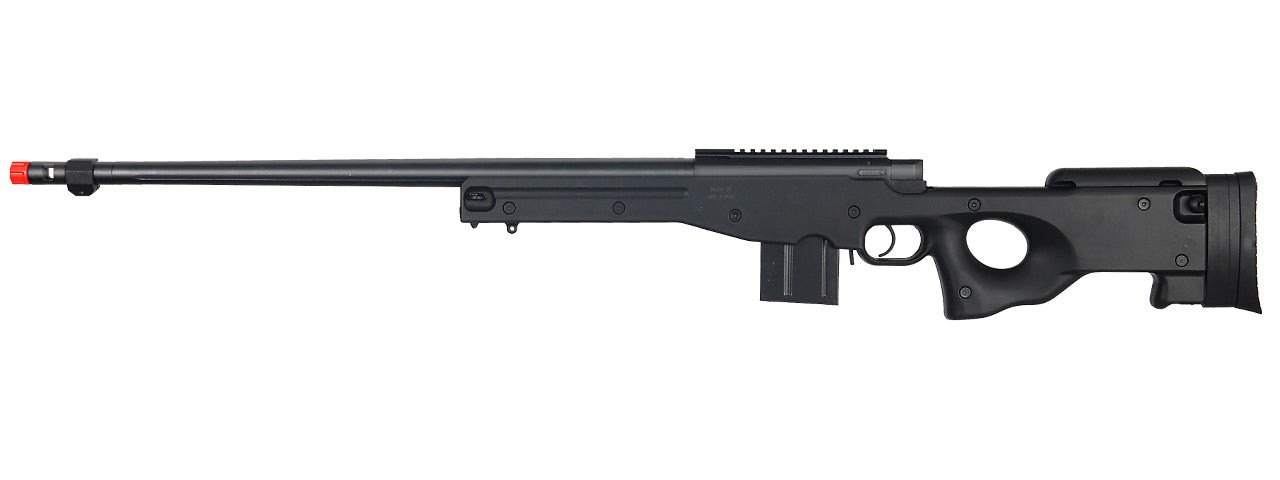 Well Airsoft L96 Bolt Action Rifle W/ Fluted Barrel Optics Rail