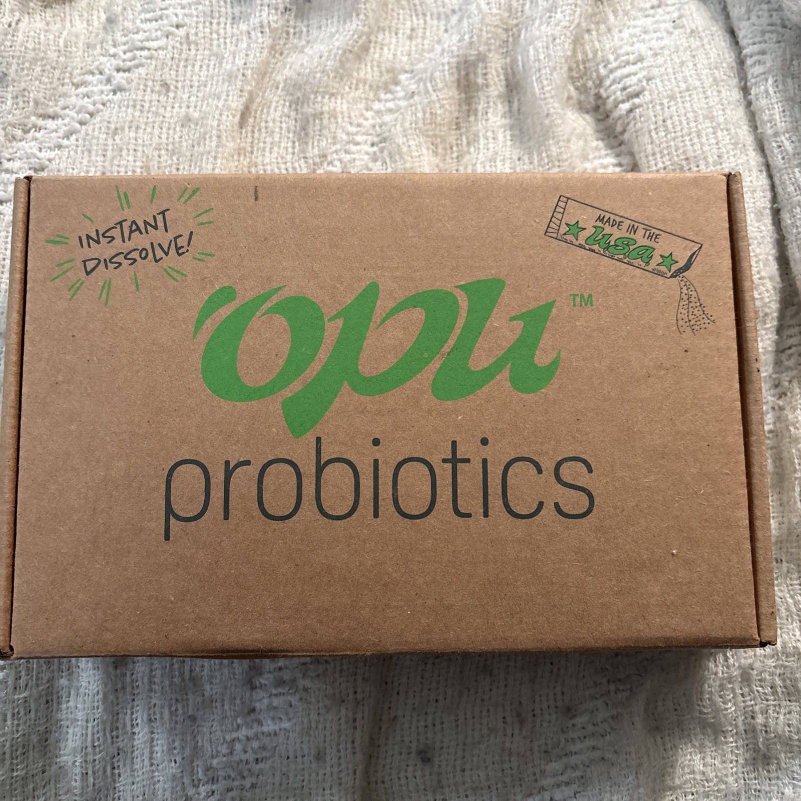 Probiotics 5 Billion CFU's Mint/Mocha Instantly Dissolves 30 Packets Exp 04/2026