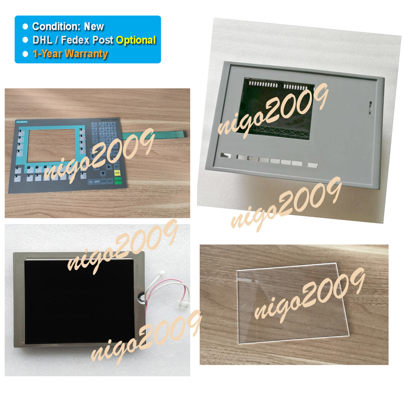 Membrane Plastic Case LCD Display Fit for SIEMENS OP277 6" 6AV6643-0BA01-1AX0