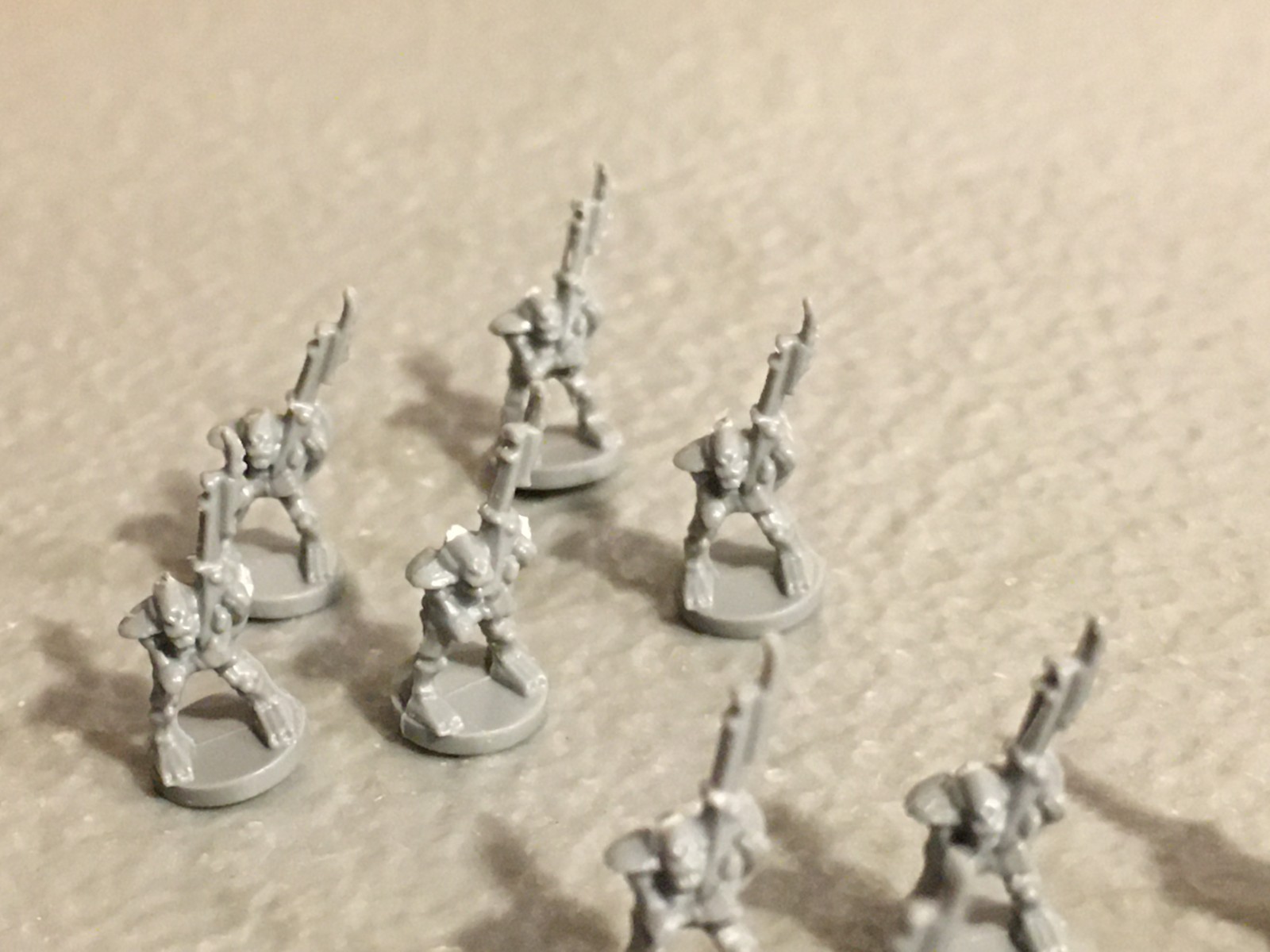 A39648 WARHAMMER EPIC 40K CHAOS SPACE MARINES ANDROIDS 4 STANDS GW GAMES WORKSHO
