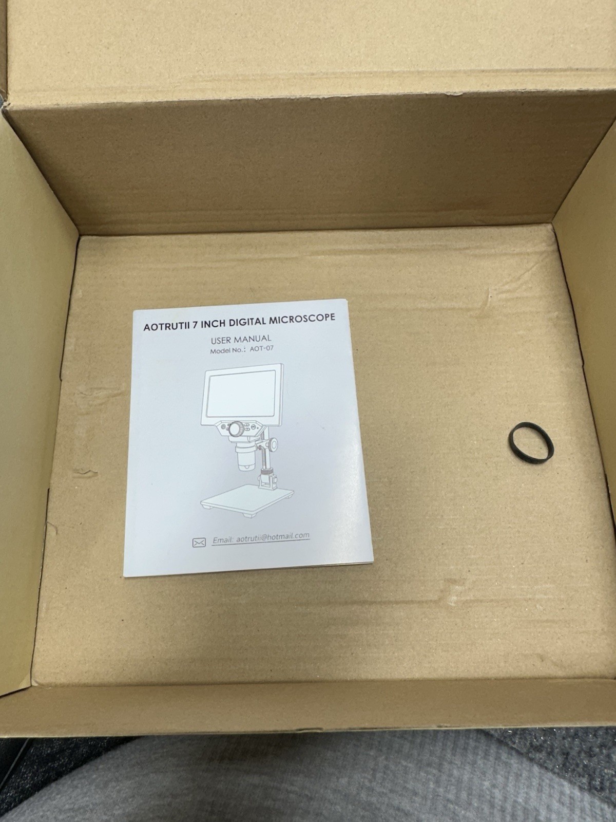Aotrutii 7” LCD Digital HD Microscope
