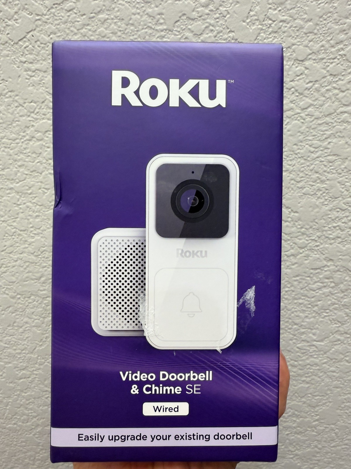 Roku Smart Home Wired Video Doorbell & Chime - 1080p HD Doorbell Camera |