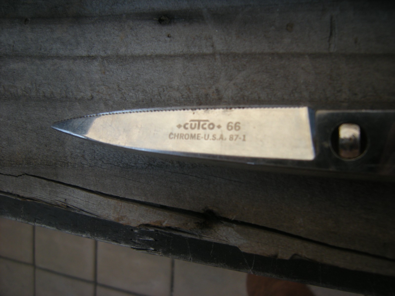 Vintage CUTCO 66 Kitchen Shears All Chrome - Versatile Use High Quality Shears