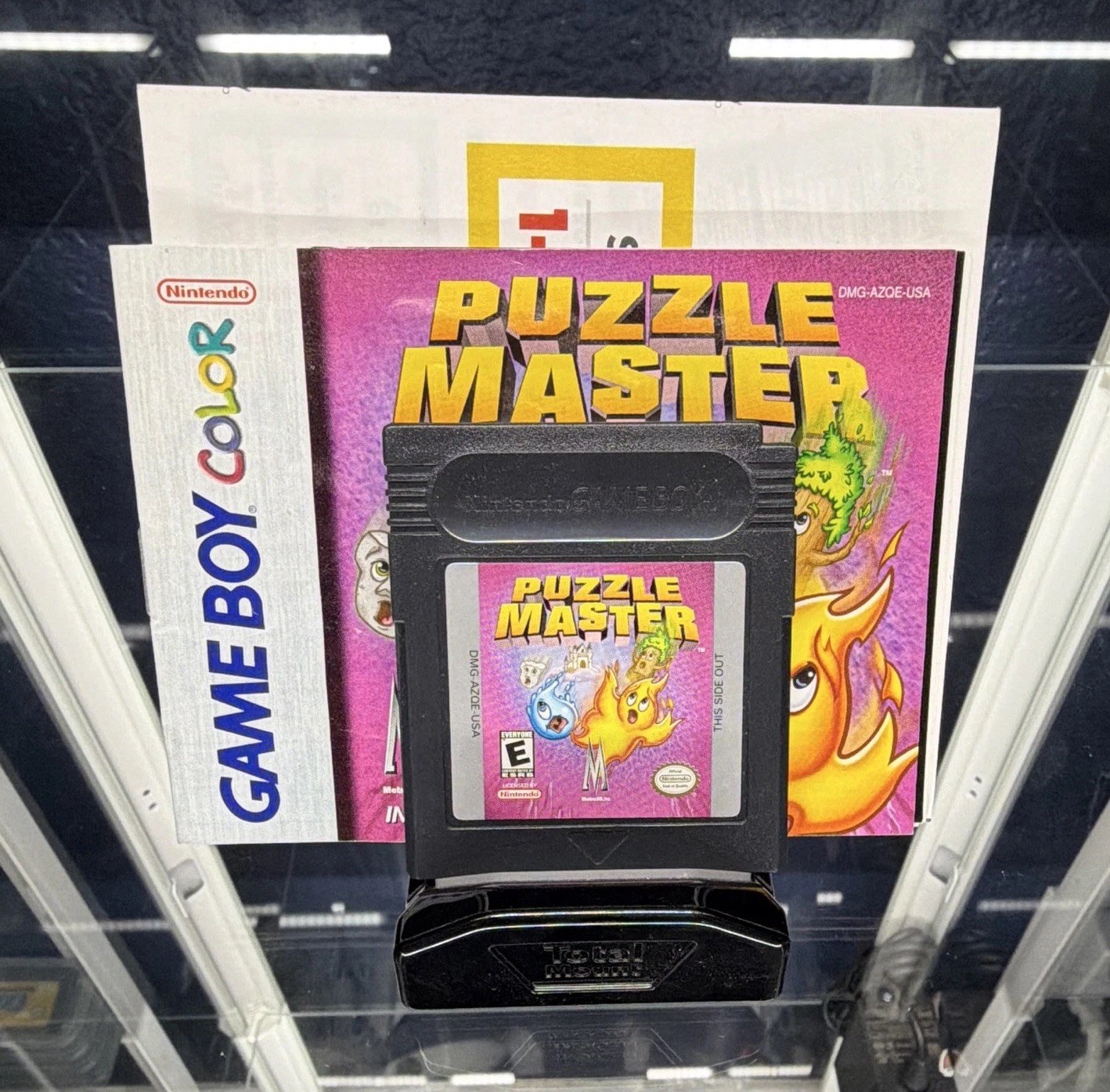 Nintendo Puzzle Master Instruction Manual Booklet English Game Boy Color