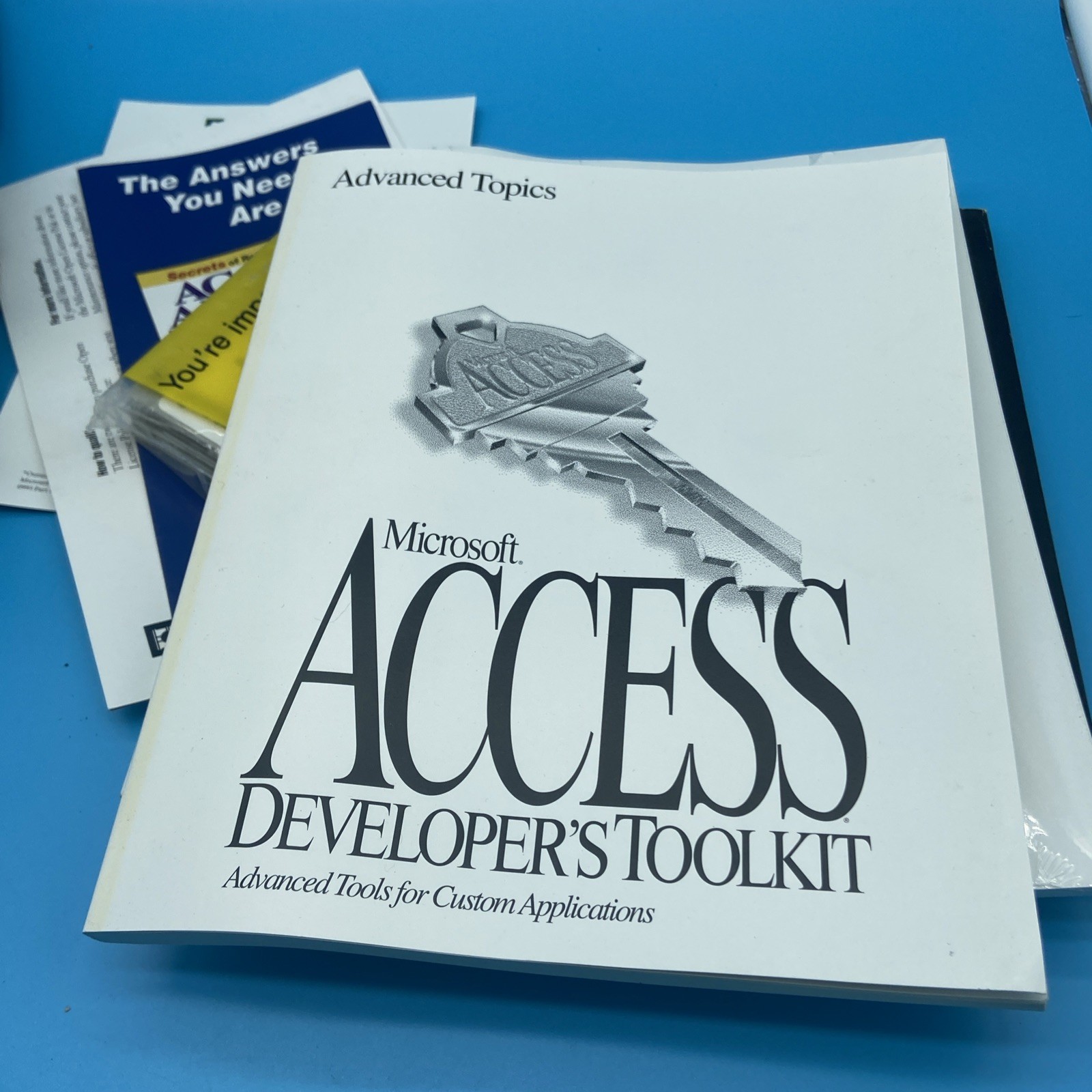 MS Access 2.0 Developer's Toolkit Win 3.1 - Manuals & SEALED Floppy Disks