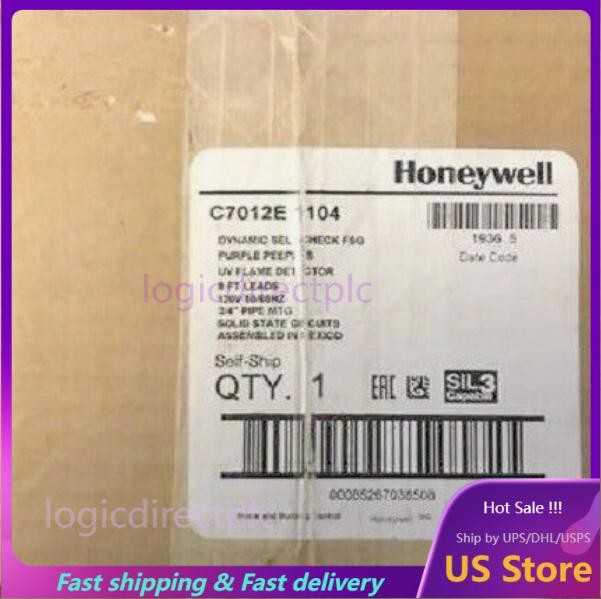 Honeywell C7012E1104 Honeywell Burner Detector Fast Shipping C7012E1104 New