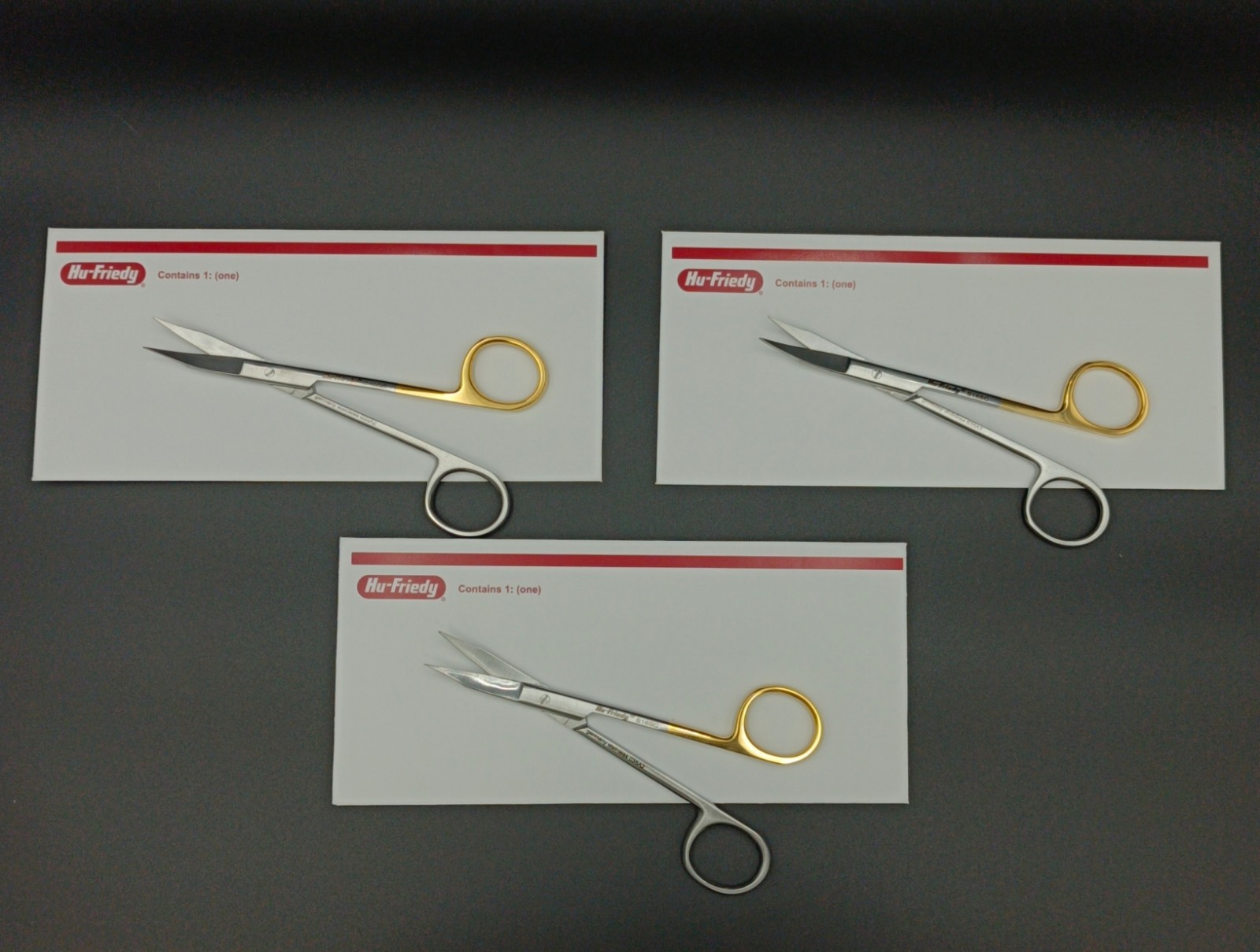 HU FRIEDY Dental #16 Goldman Fox Super Cut Scissor S16SC | Set of 3Pcs