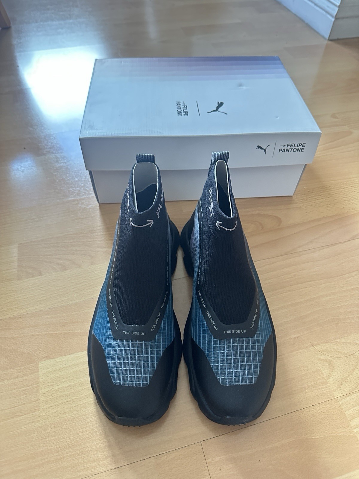 Puma X Felipe Pantone RS-Connect Clean Black Sneakers, Mens Size 11, NEW IN BOX
