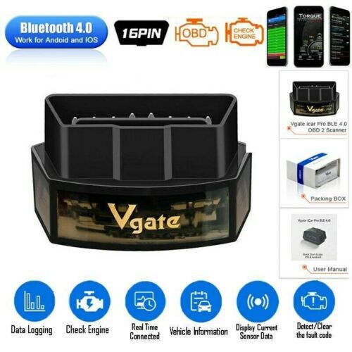 VGATE ICAR PRO Bluetooth 4.0 OBD2 Diagnostic Scan Tool BIMMERCODE iPhone Android