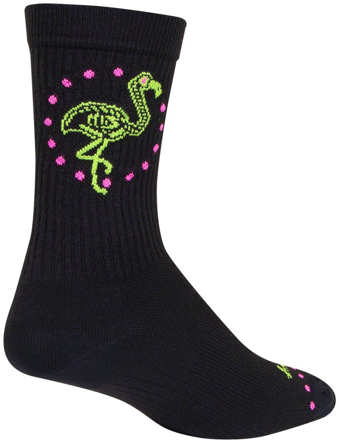 SockGuy Crew Socks Small/Medium Black