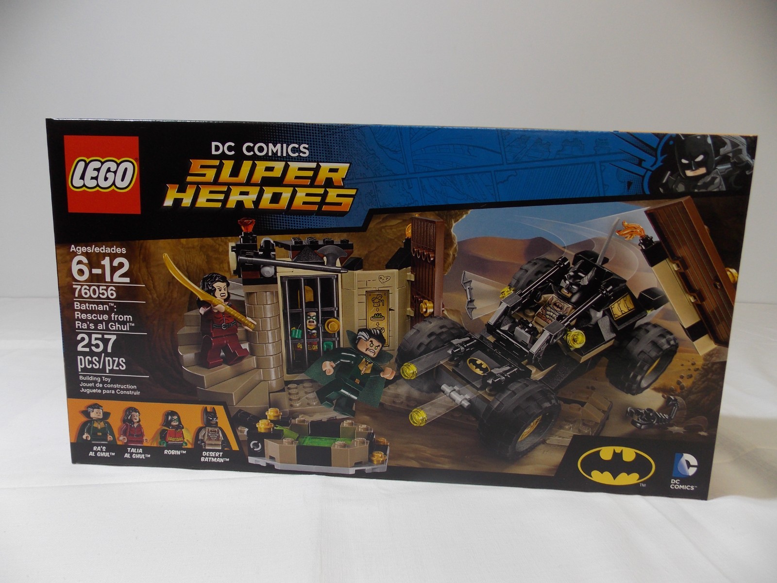 New Sealed Lego Super Heroes Batman: Rescue From Ra's al Ghul 76056 MISB