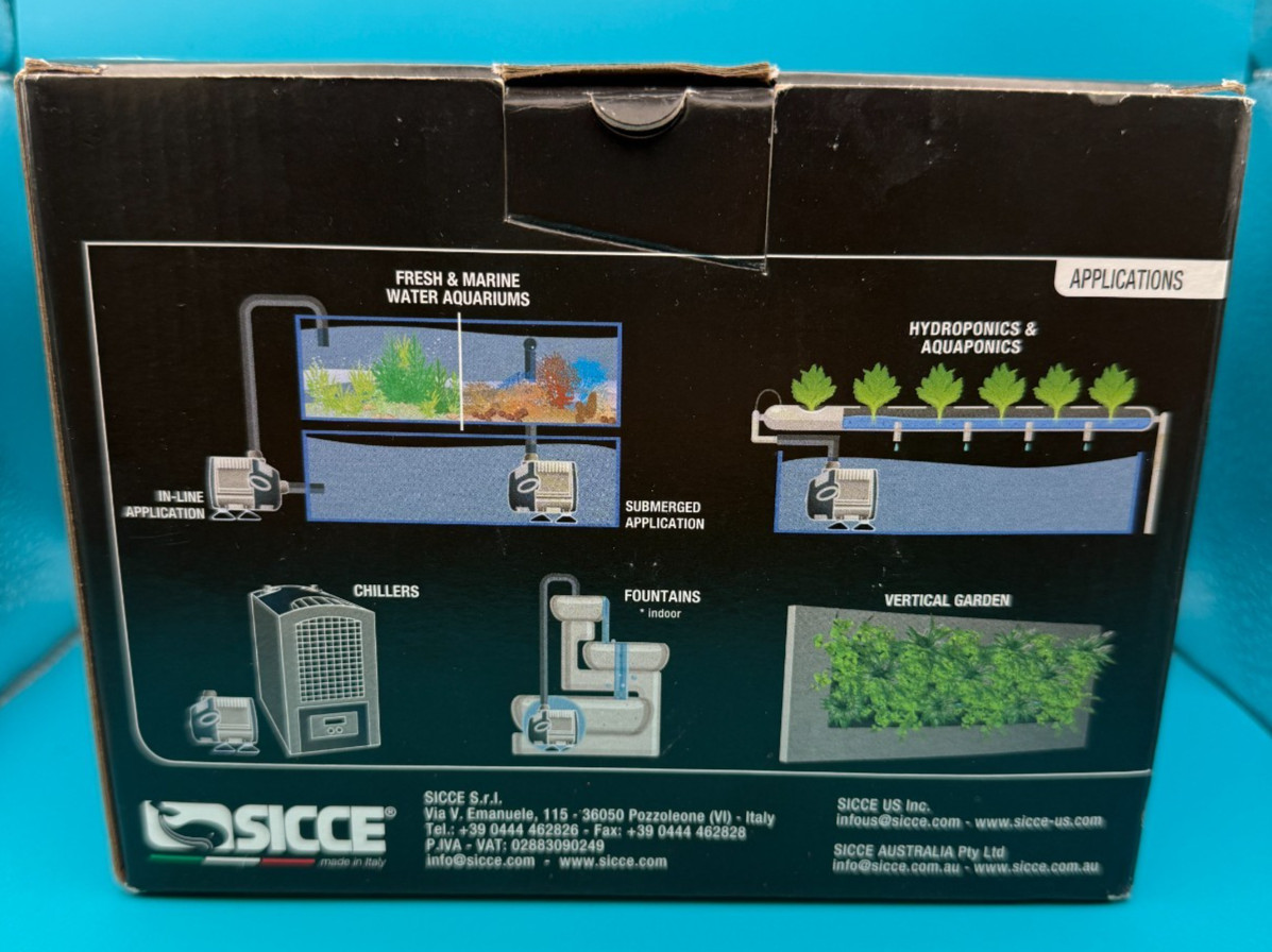 Syncra Silent 3.5 Multifunction 687 GPH Submersible Water Pump | Italian Made 68