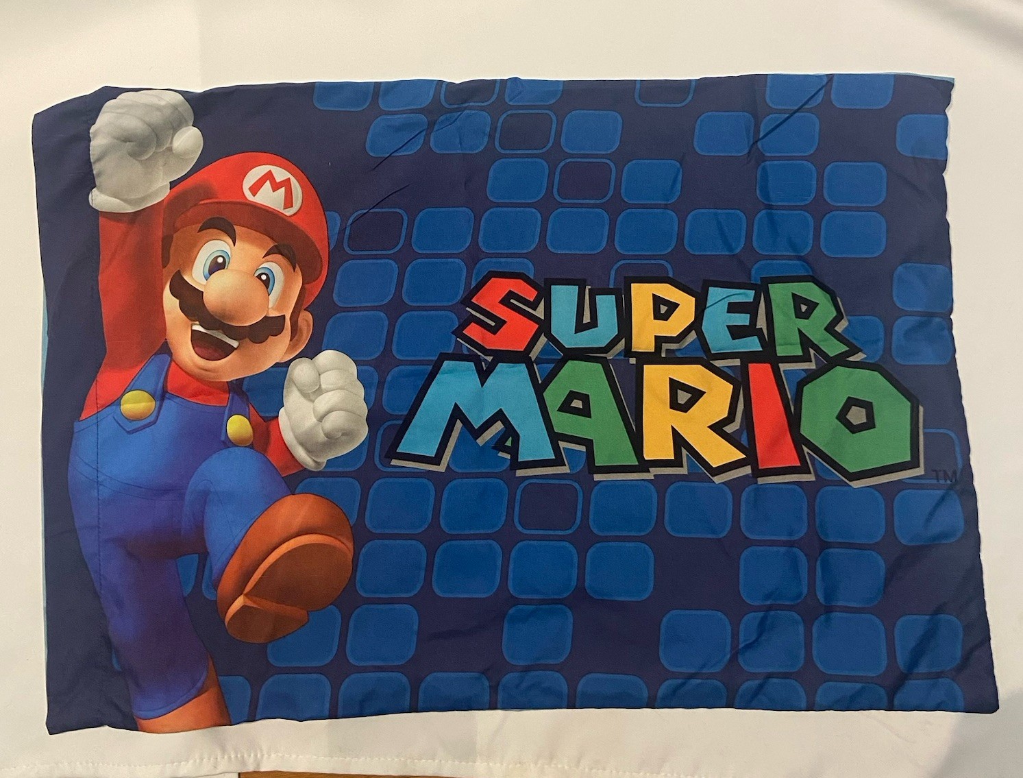 Nintendo Super Mario Luigi 2013 Polyester Pillowcase Standard Set Of Two