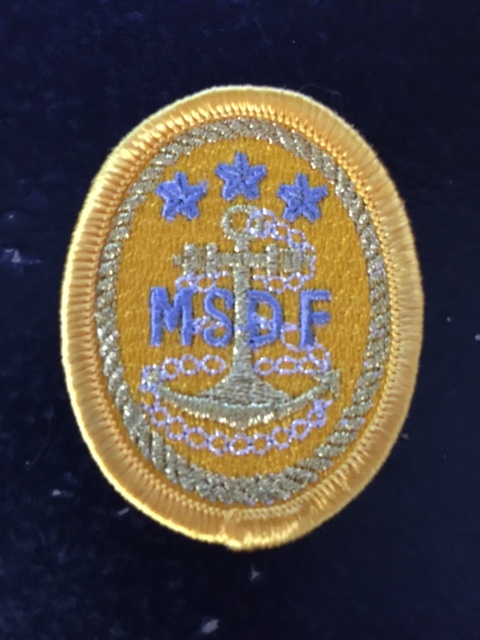 JAPAN MARITIME SELF DEFENSE COMMAND MASTER CHIEF BOAT SHIP FLEET FLOTILLA PATCH