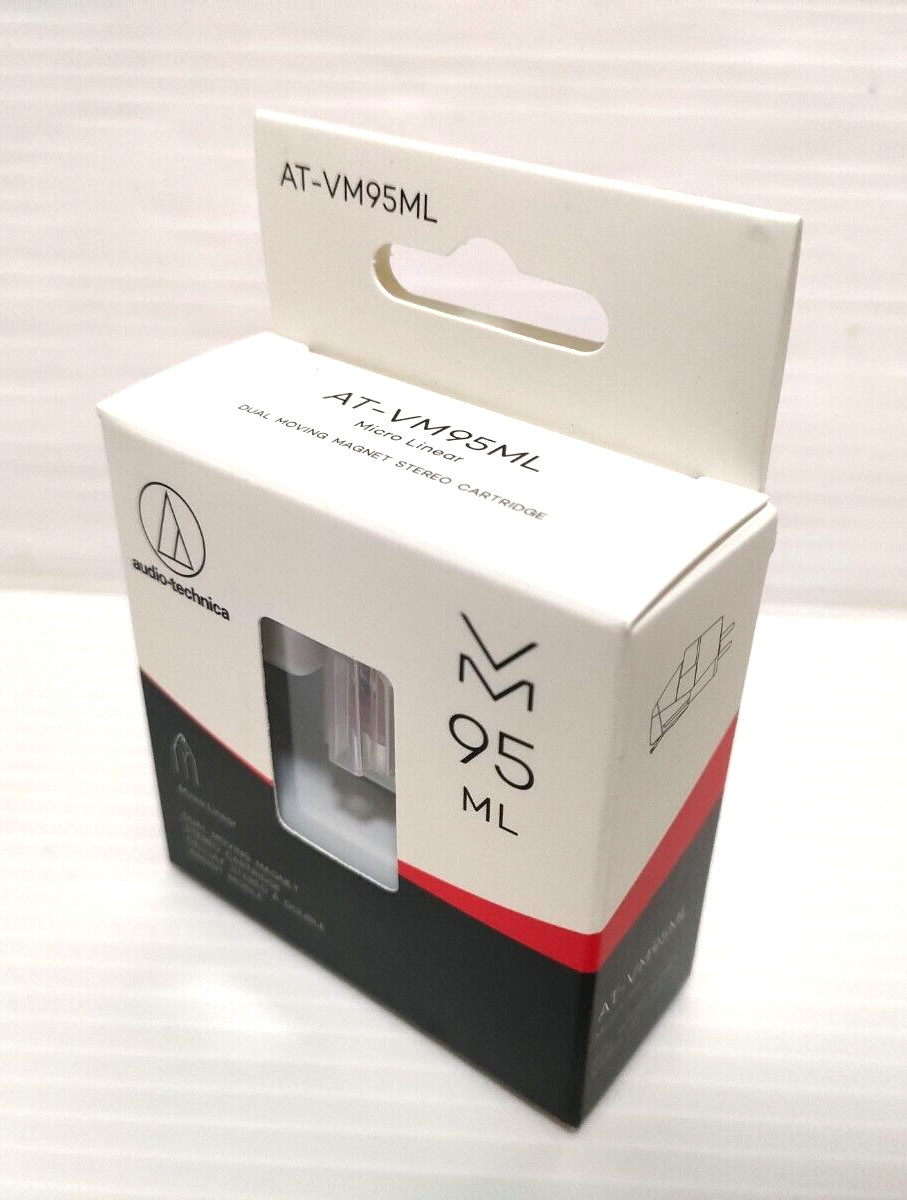 audio-technica VM type Stereo Cartridge AT-VM95ML Solid Micro Linear Needle Red
