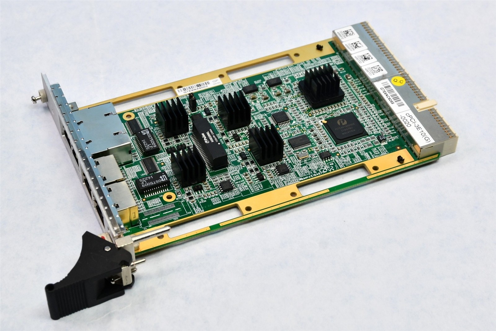 ADLINK cPCI-3E10(G)-0020 3U CompactPCI 4-Port Gigabit Ethernet Card Intel